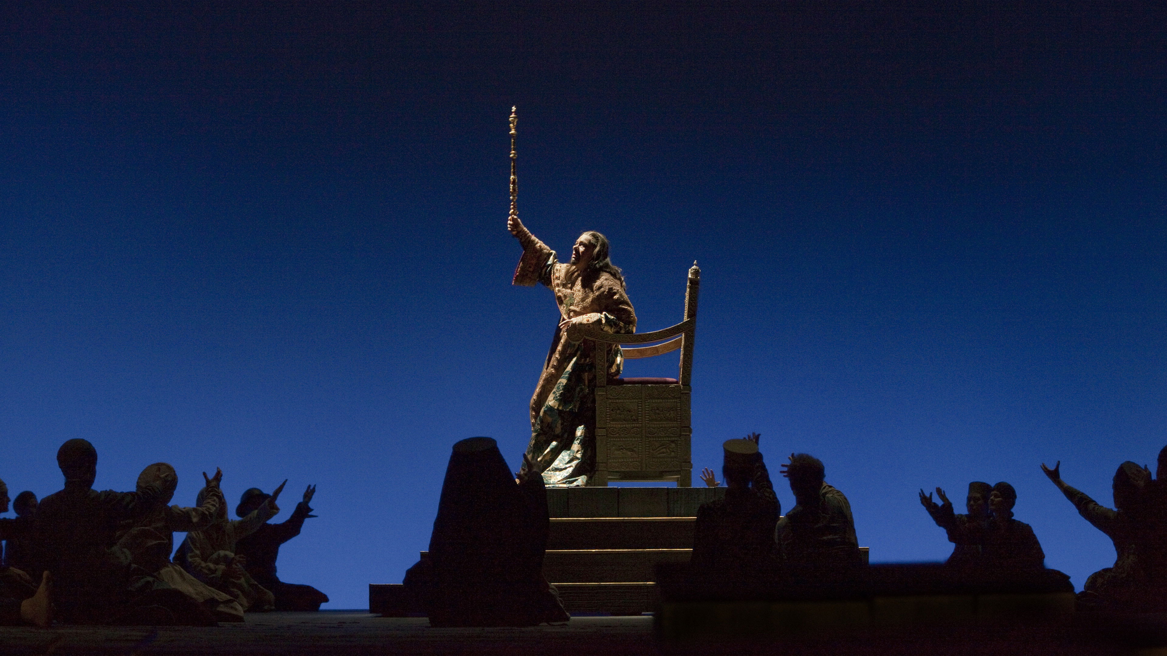 Backdrop for The Metropolitan Opera: Boris Godunov