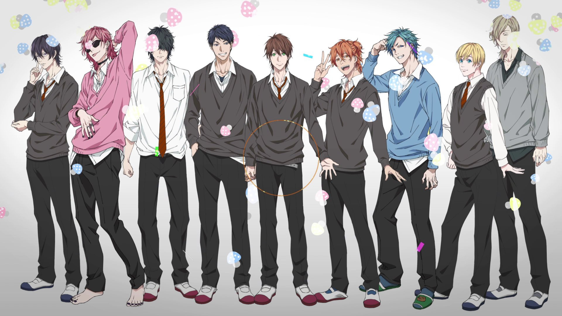 Backdrop for Yarichin Bitch Club