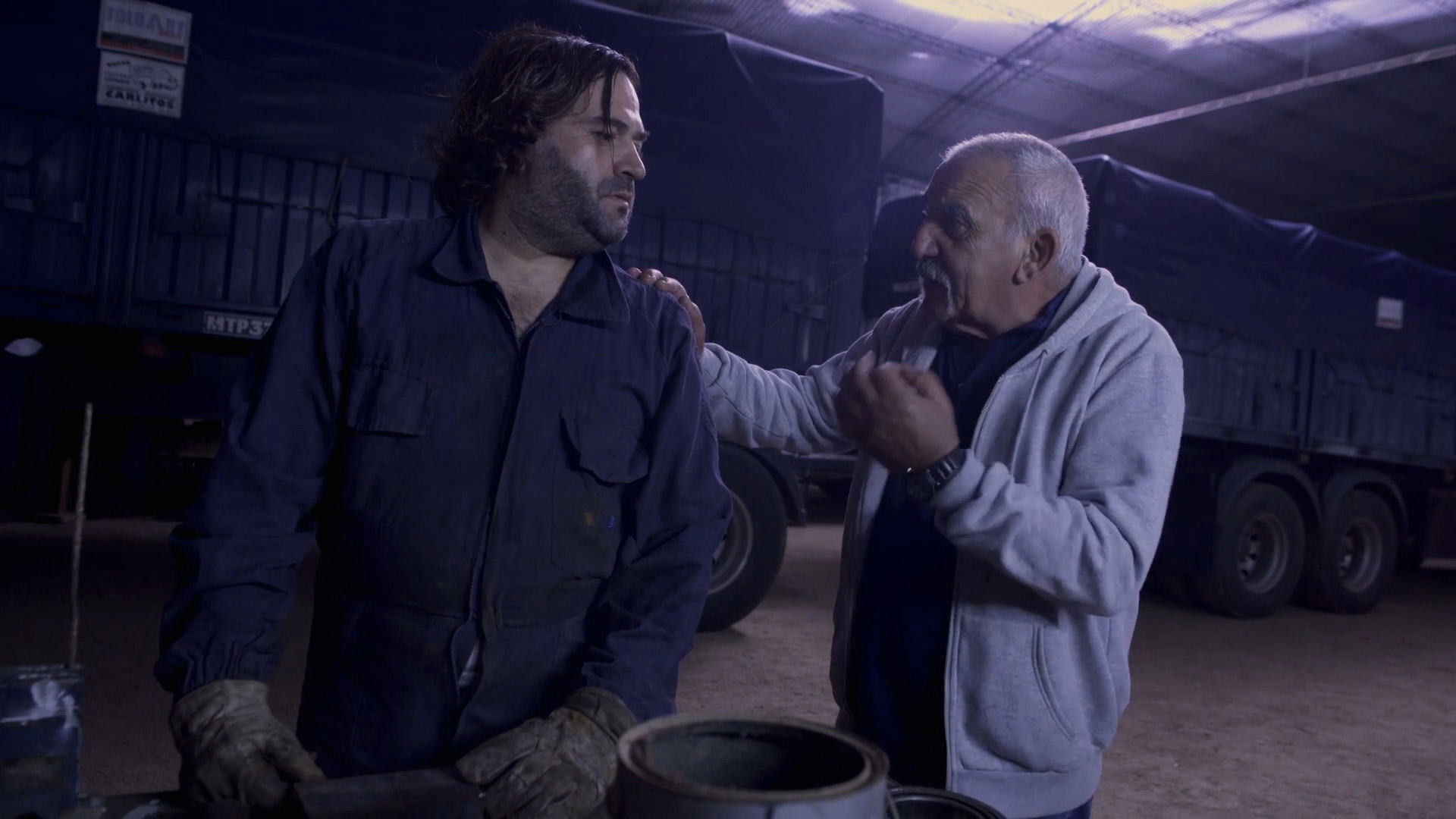 Backdrop for El Nido de Paja