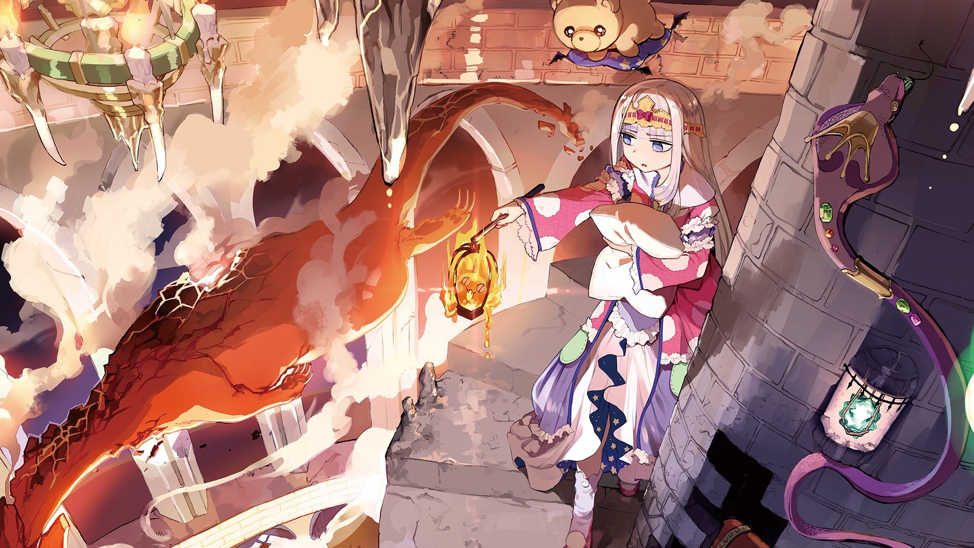 Backdrop for Sleepy Princess in the Demon Castle