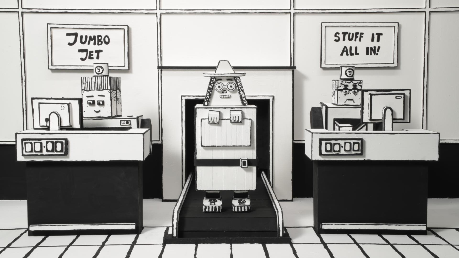 Backdrop for Baggage