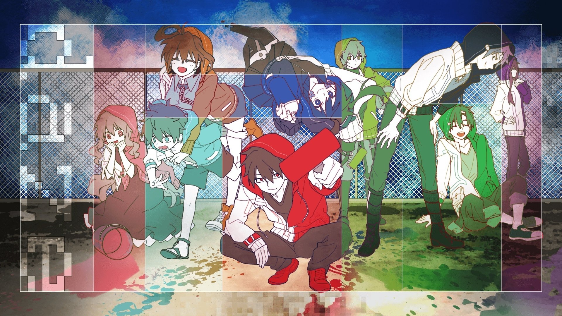 Backdrop for Mekakucity Actors