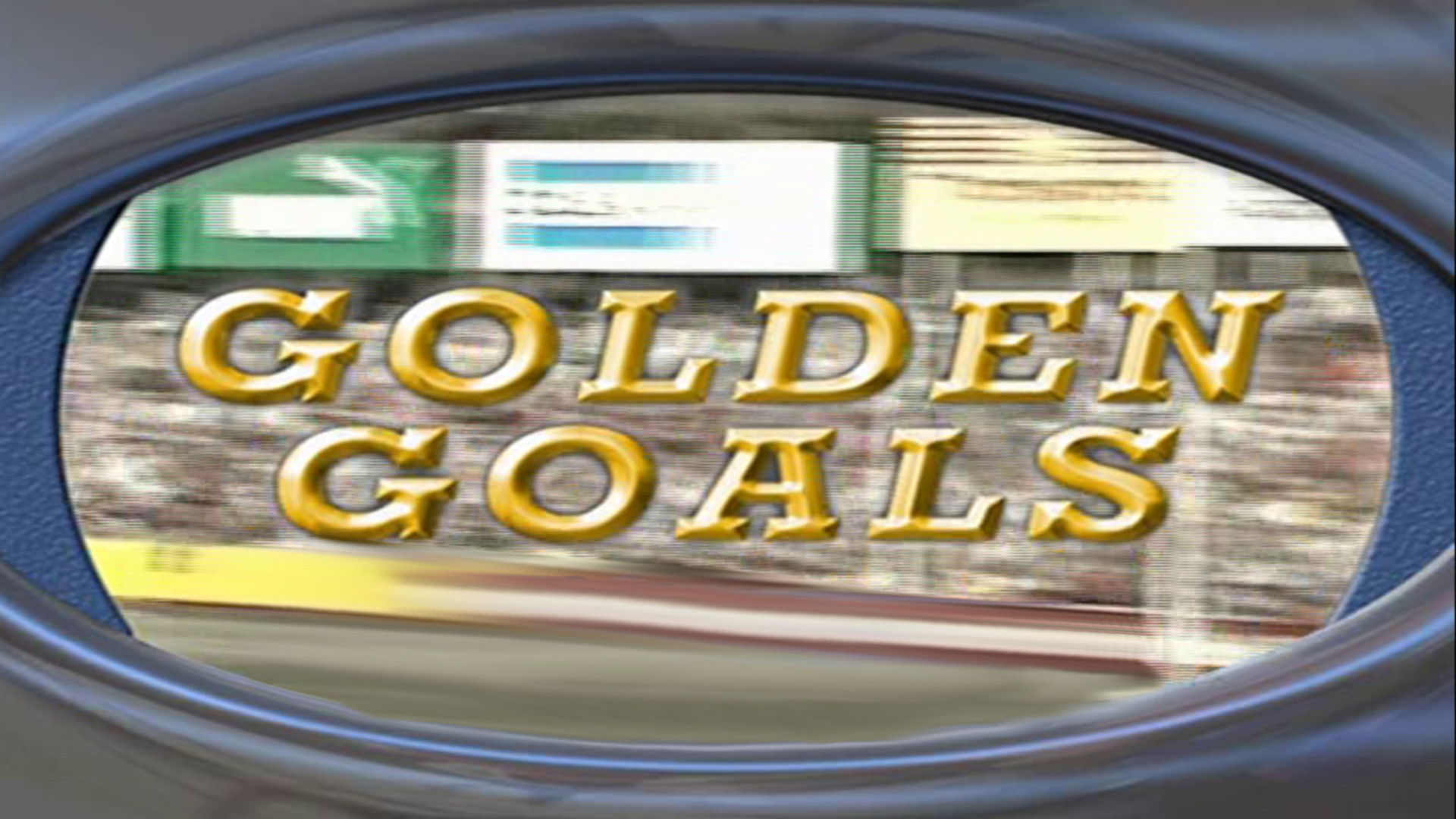 Backdrop for Golden Goals