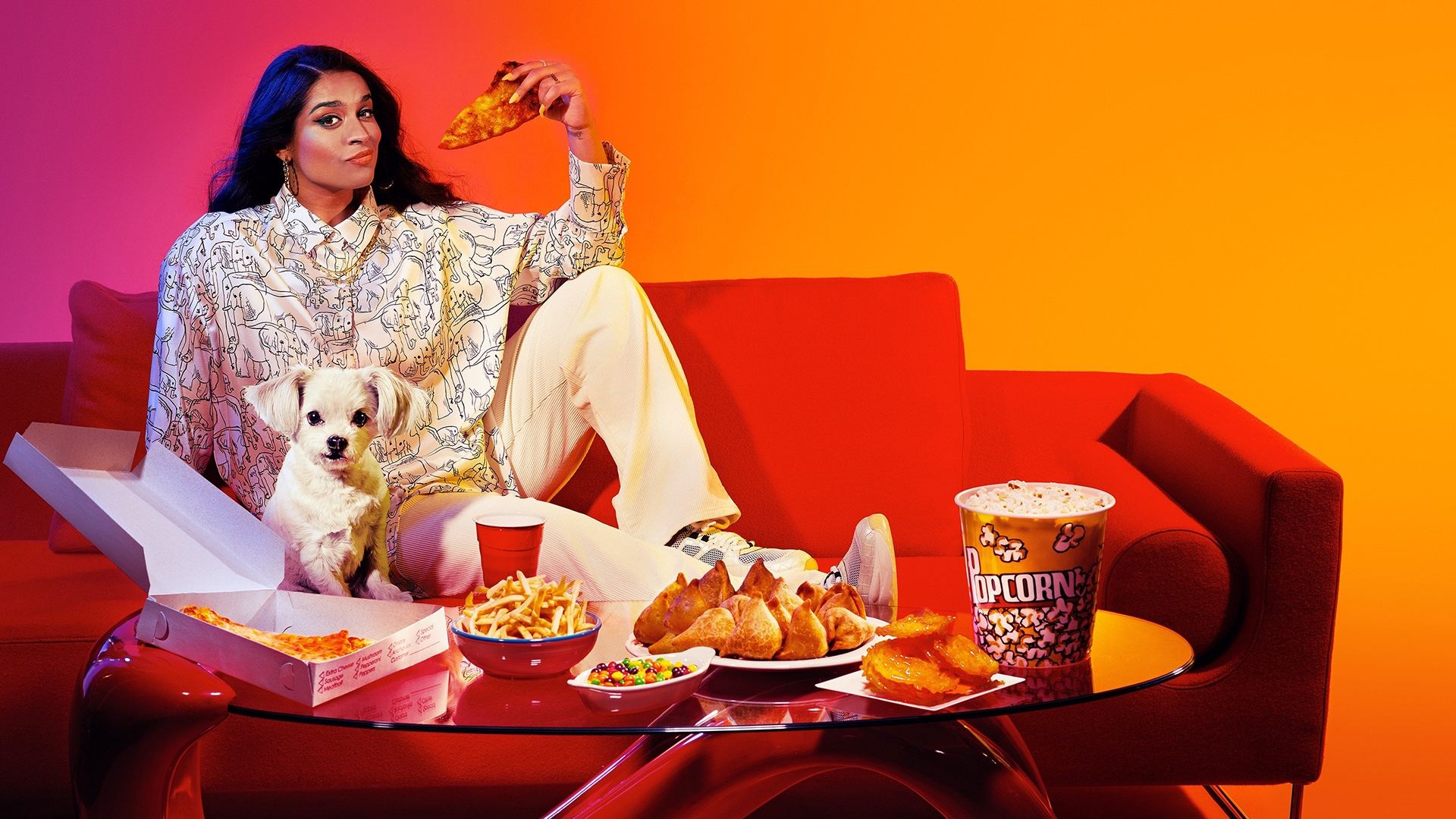 Backdrop for A Little Late with Lilly Singh