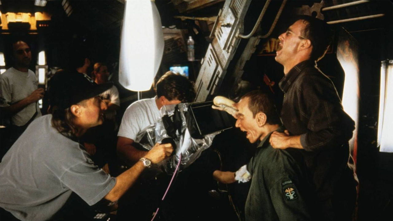 Backdrop for One Step Beyond: The Making of Alien Resurrection
