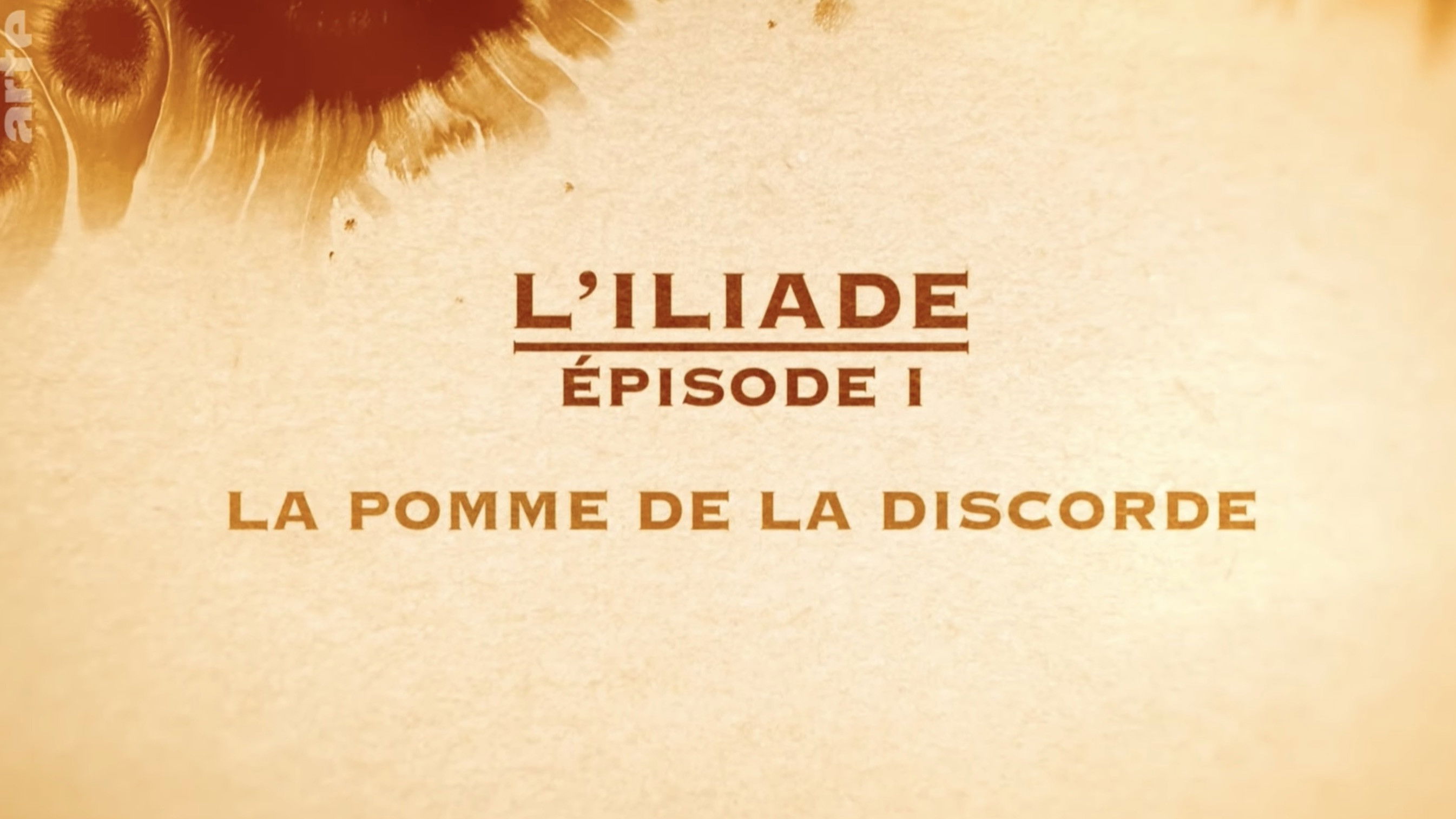 Backdrop for La pomme de la discorde - L'Iliade Épisode 1 - Les grands mythes