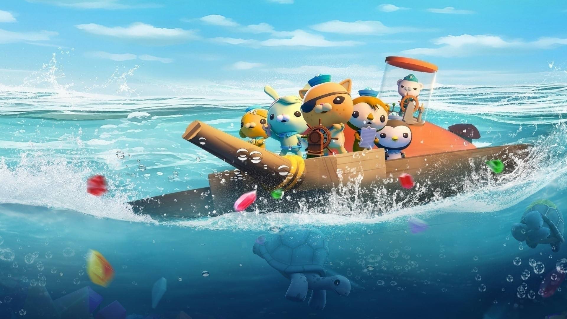 Backdrop for Octonauts: The Crisis of the Tsunami
