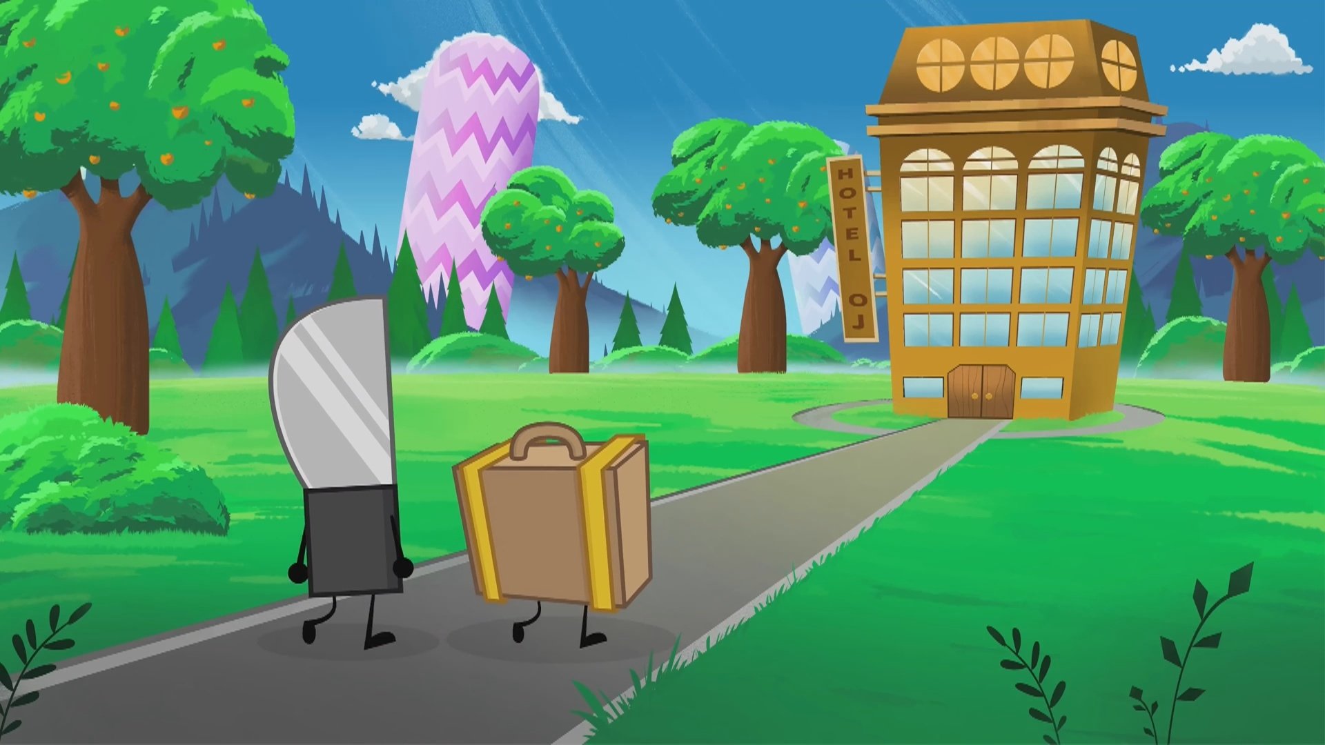 Backdrop for Inanimate Insanity II: The Movie