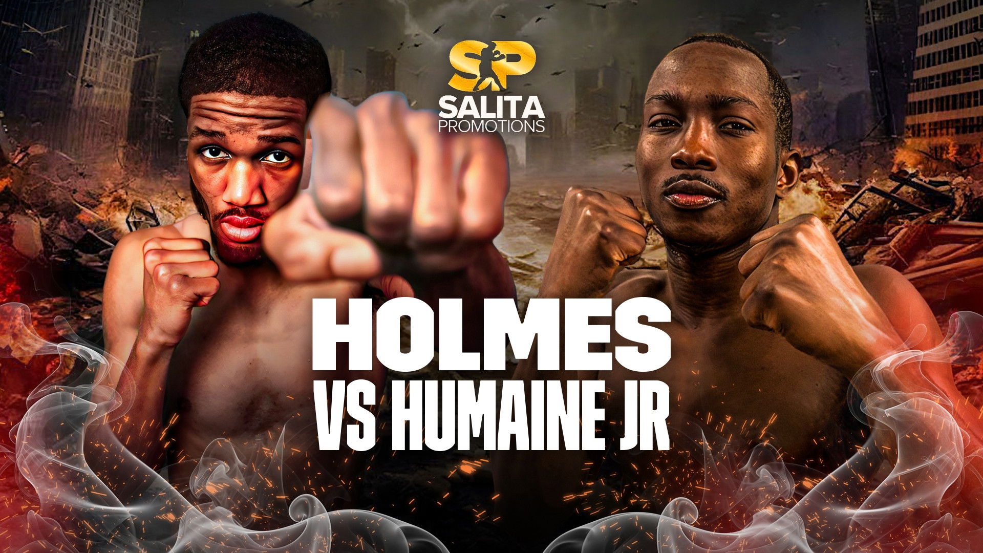 Backdrop for Ardreal Holmes Jr vs. Edwine Humaine Jr