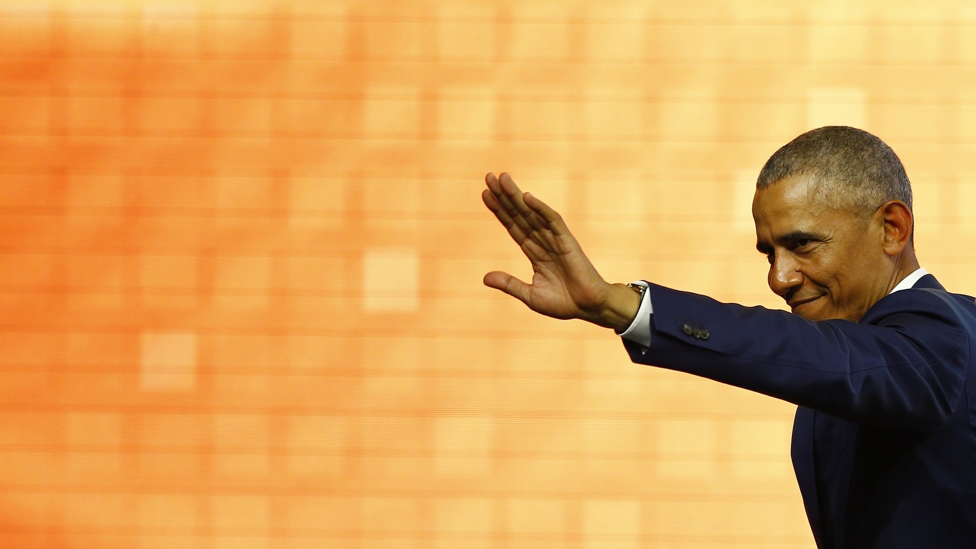 Backdrop for We Are One: The Obama Inaugural Celebration at the Lincoln Memorial