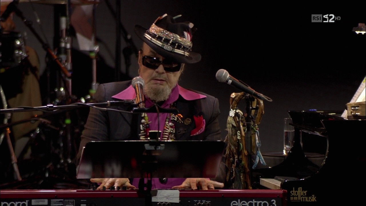 Backdrop for Dr John  . feat.Arturo Sandoval & Sarah Morrow -Live At Avio Session Basel