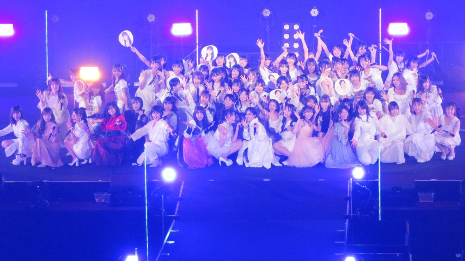 Backdrop for NMB48 10th Anniversary LIVE ～心を一つに、One for all, All for one～