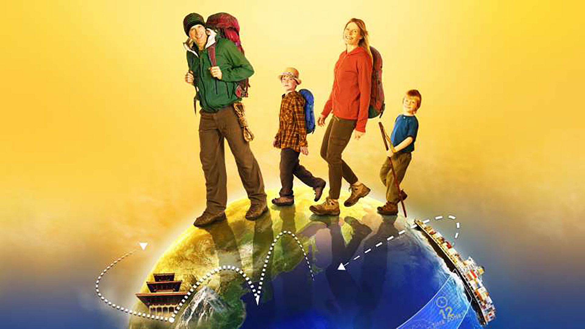 Backdrop for Big Crazy Family Adventure