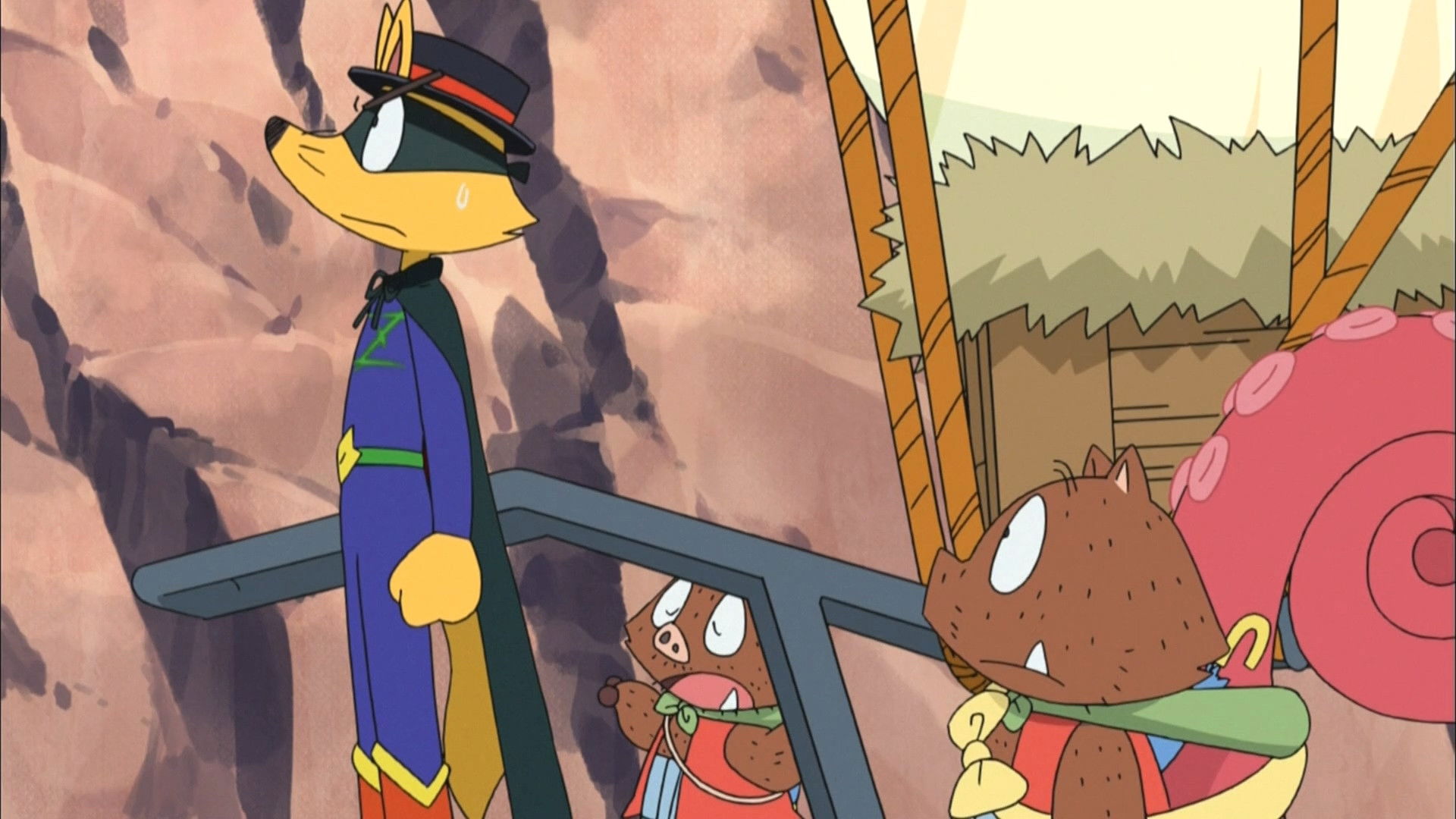 Backdrop for Zorori the Naughty Hero: Defend the Dinosaur Egg!