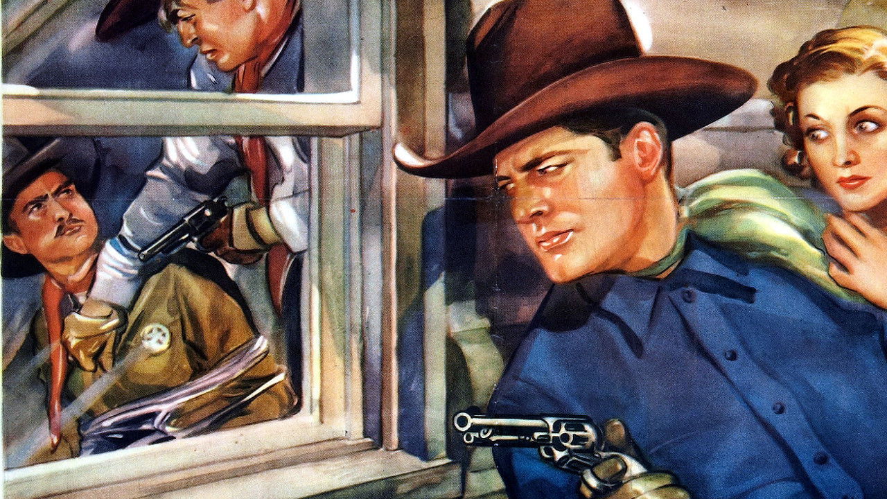 Backdrop for West of the Santa Fe