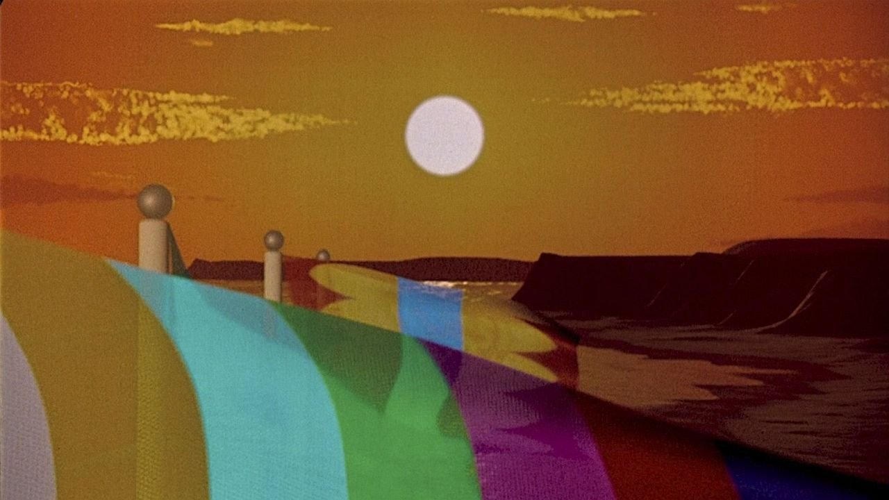 Backdrop for Flags and Waves