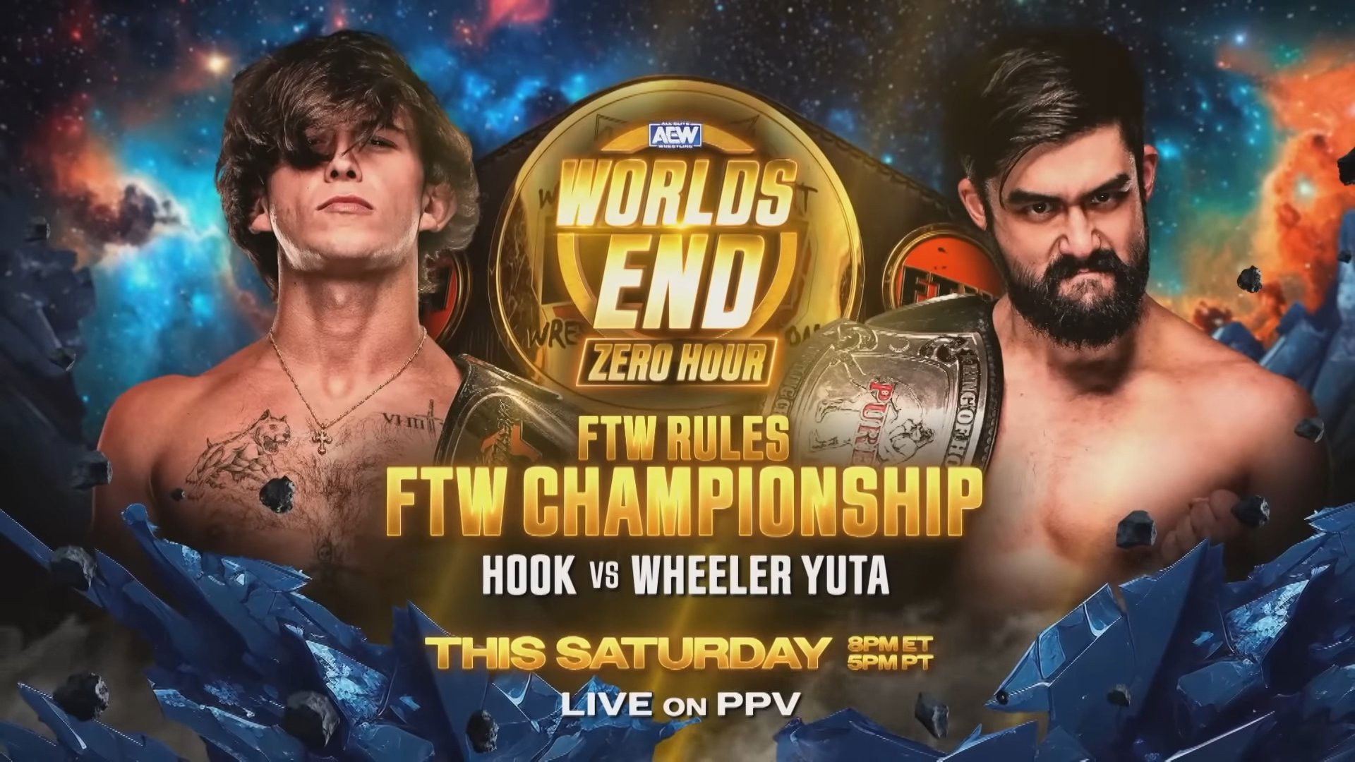 Backdrop for AEW Worlds End 2023: Zero Hour
