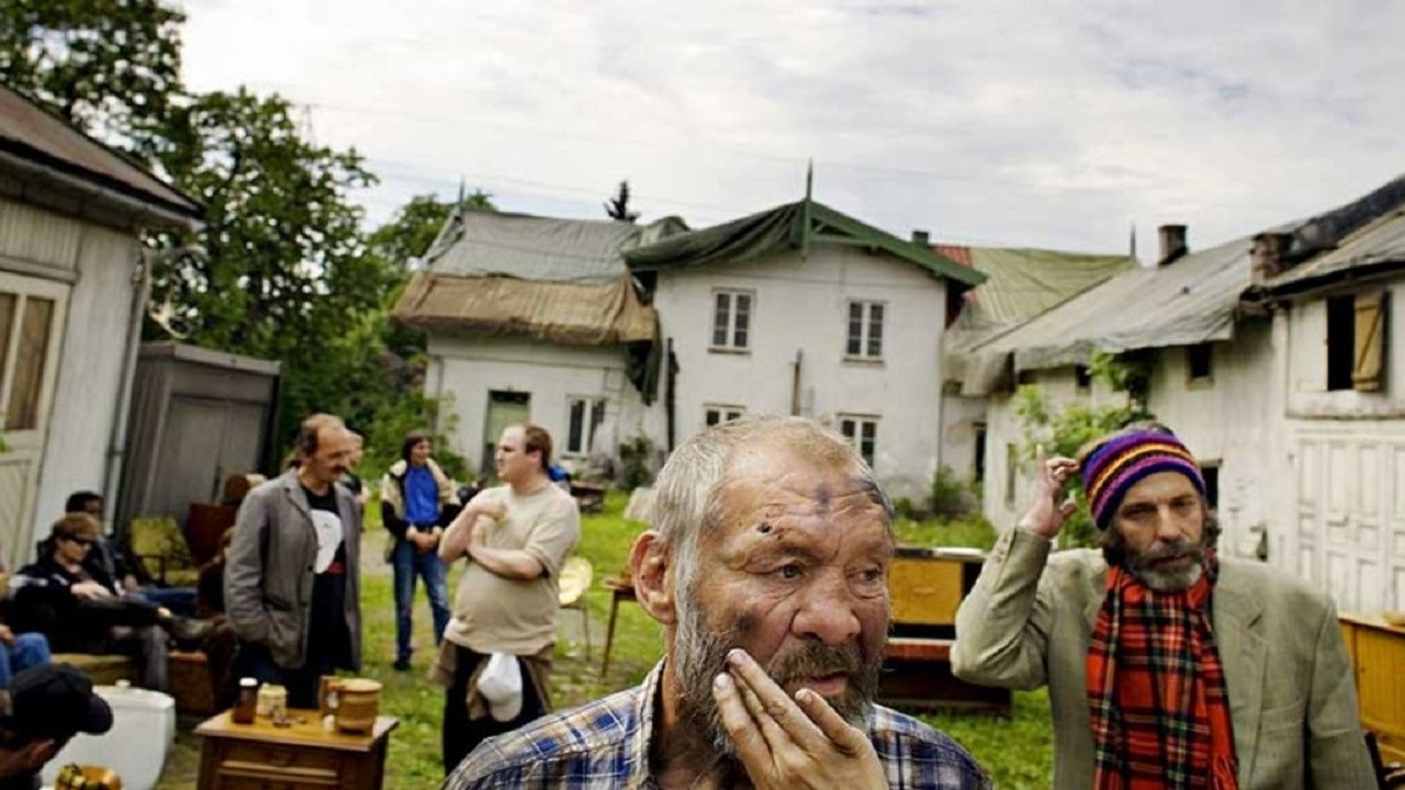 Backdrop for Peer Gynt from the Streets