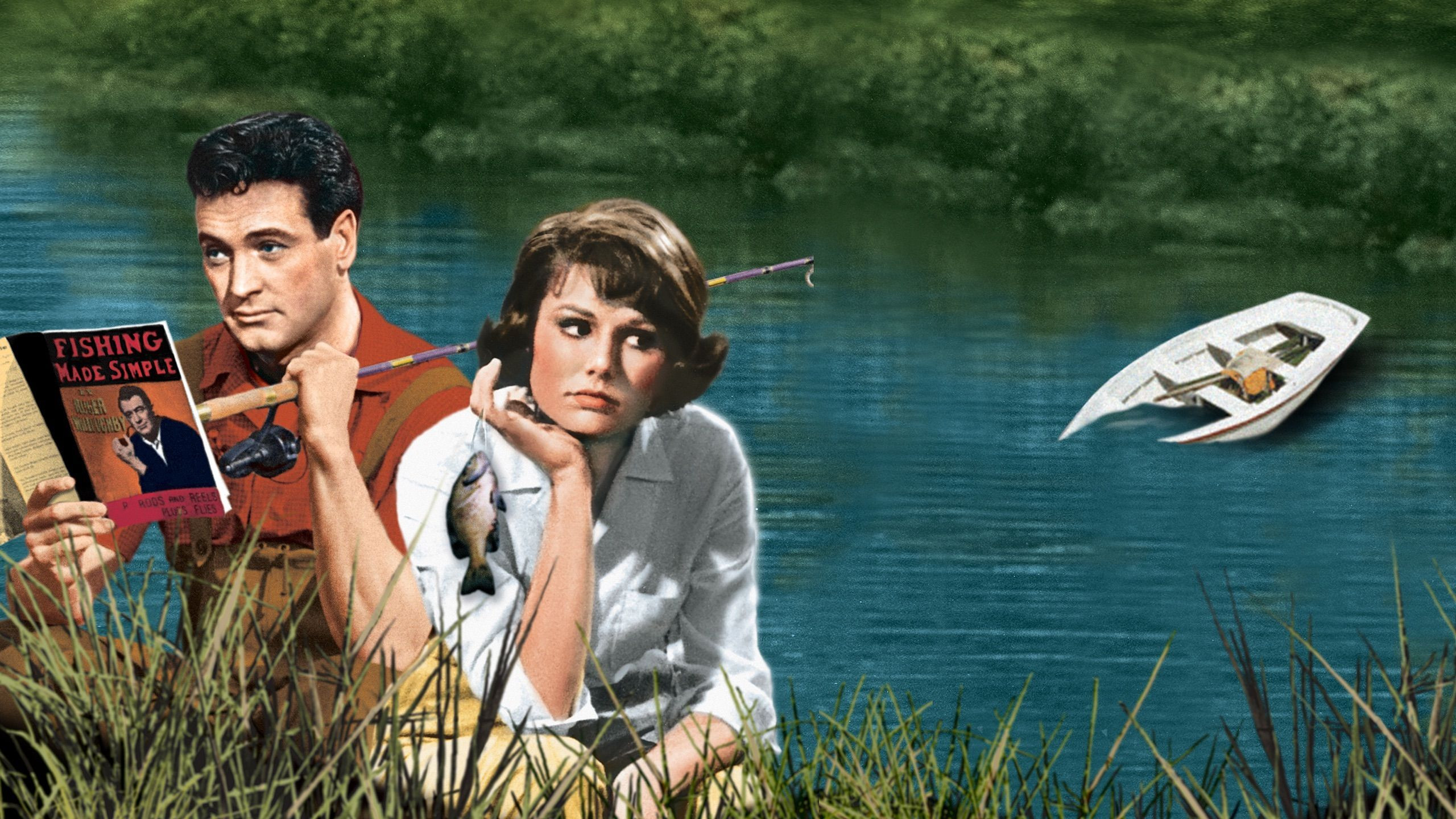 Backdrop for Man's Favorite Sport?