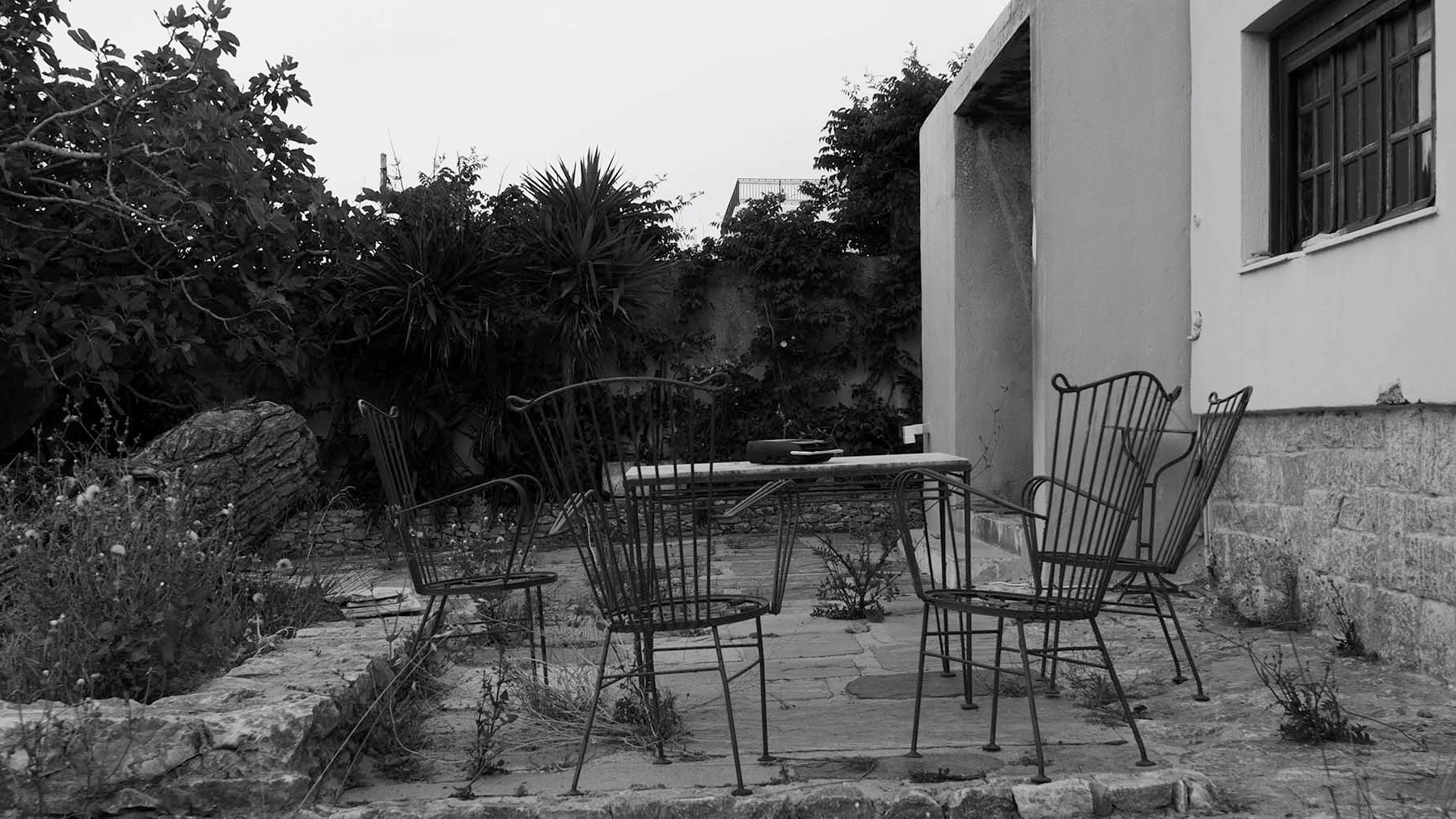 Backdrop for To Each Their Voice: Theo Angelopoulos & Nikos Panayotopoulos