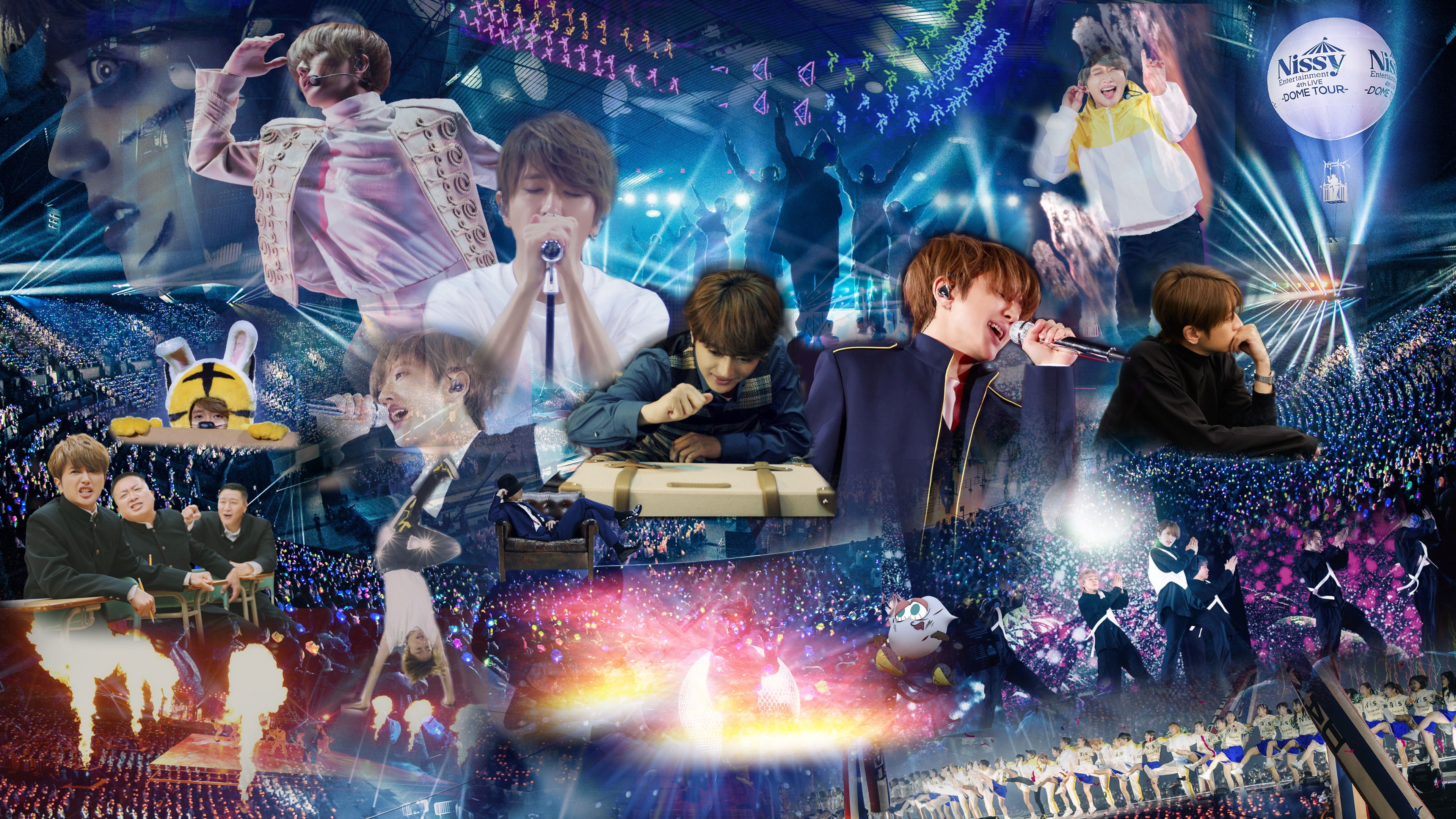 Backdrop for Nissy Entertainment 4th LIVE 〜DOME TOUR〜