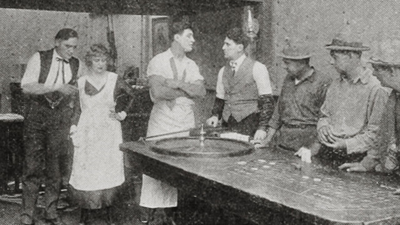 Backdrop for Hell's Crater