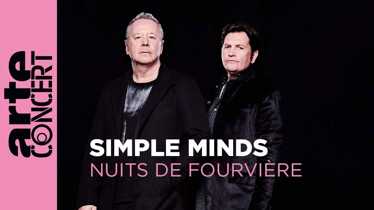 Backdrop for Simple Minds @ Nuits de Fourvière 2024