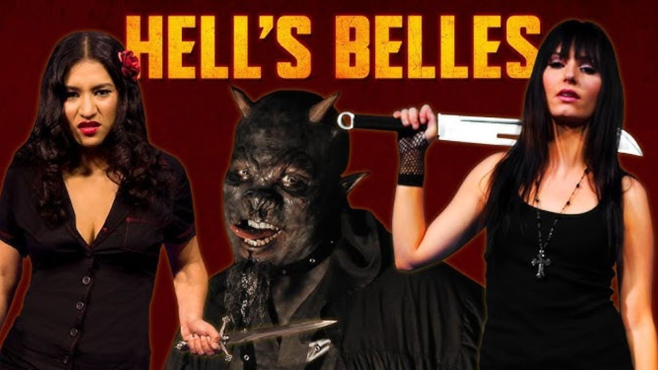 Backdrop for Hell's Belles