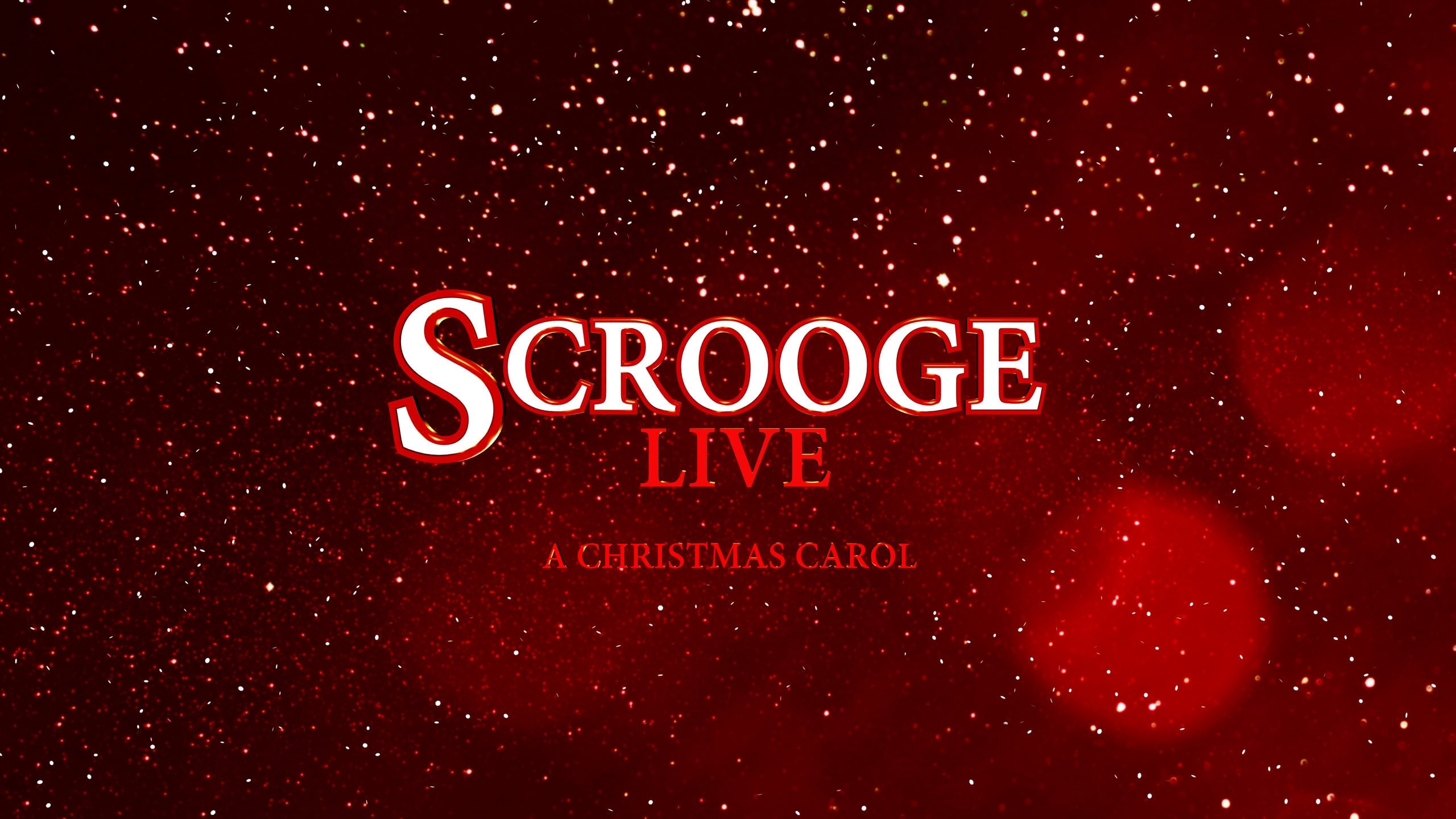 Backdrop for Scrooge Live