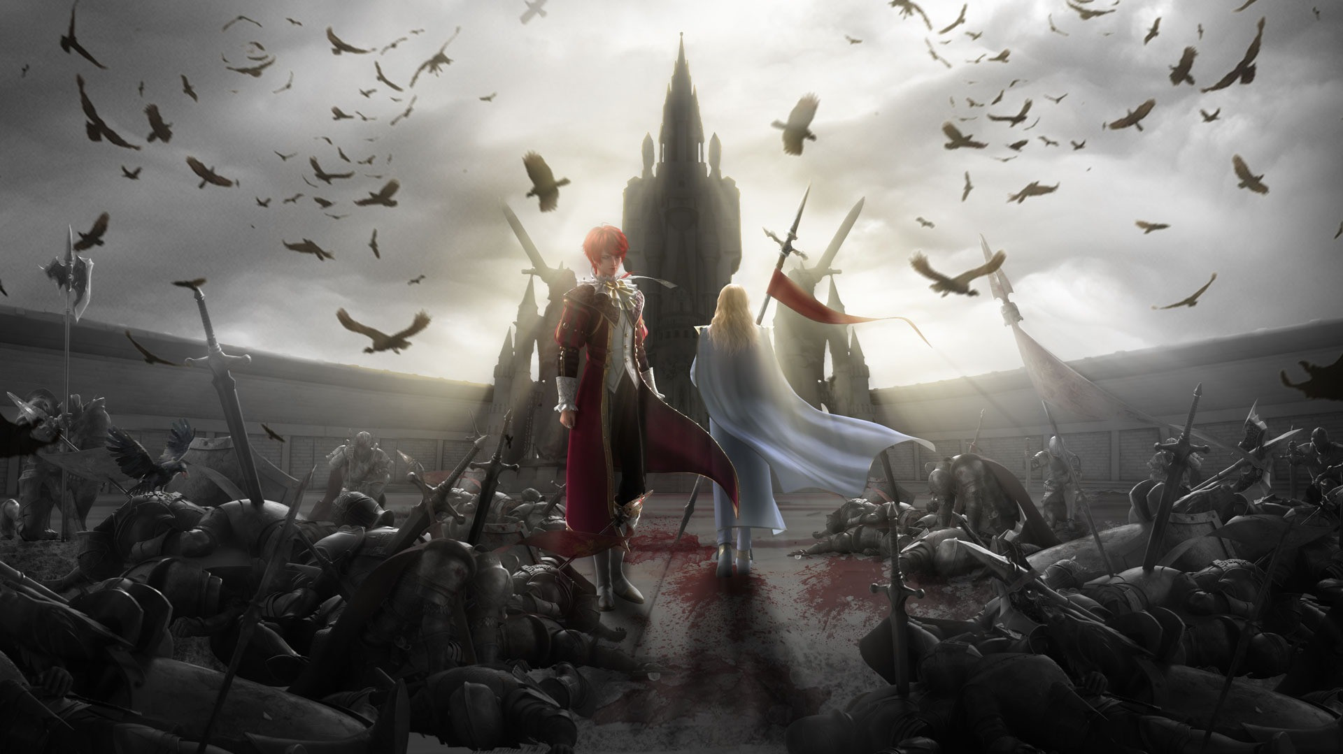 Backdrop for Law of the Devil