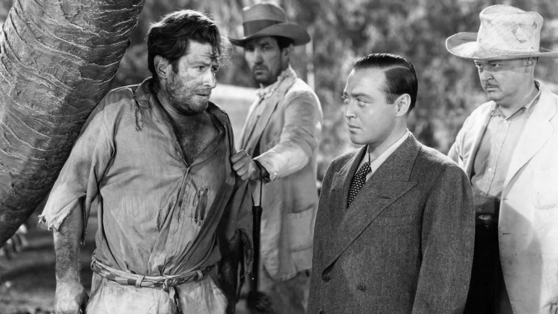 Backdrop for Island of Doomed Men