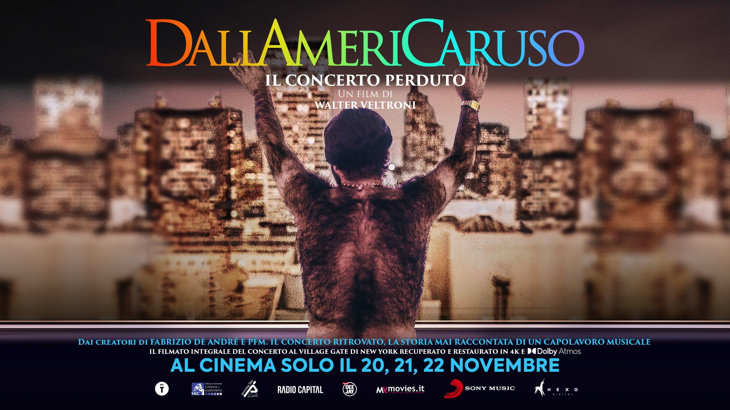 Backdrop for DallAmeriCaruso - Il concerto perduto