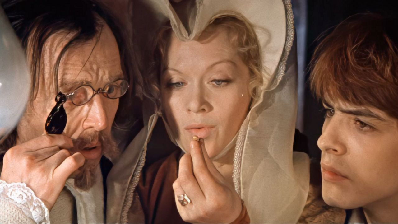 Backdrop for The Princess and the Pea