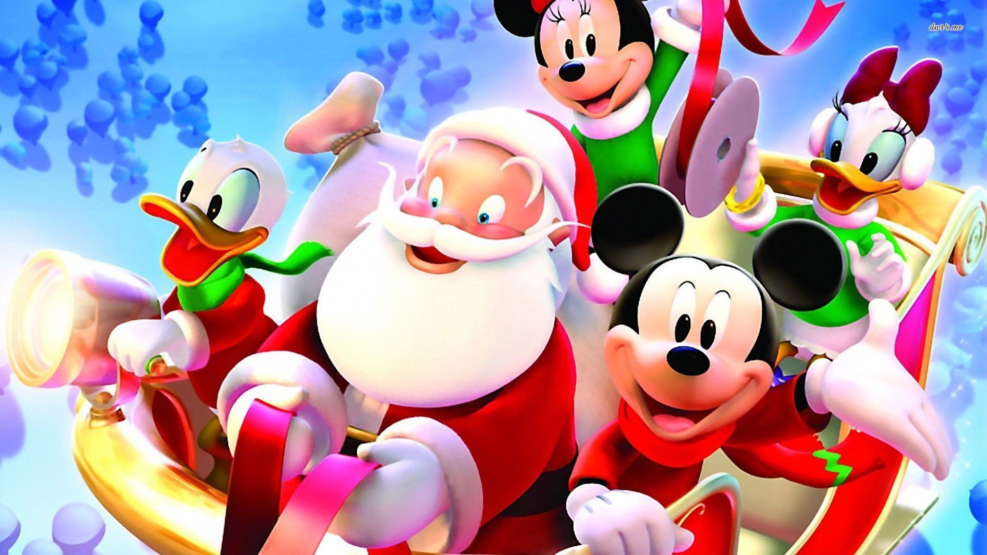 Backdrop for Mickey Mouse Clubhouse - Mickey Saves Santa