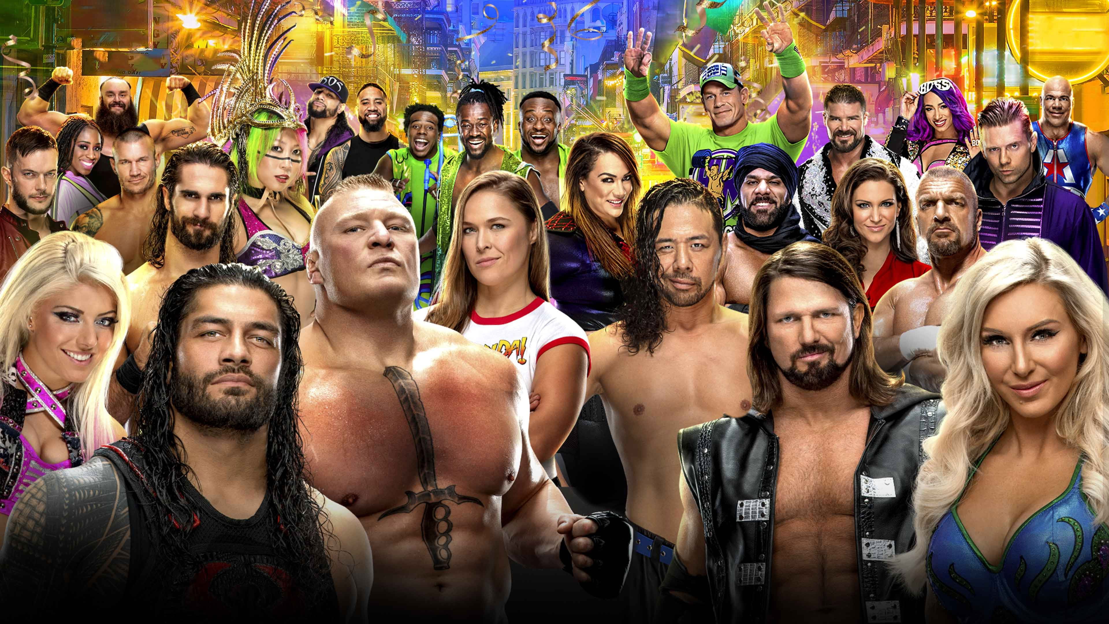 Backdrop for WWE WrestleMania 34