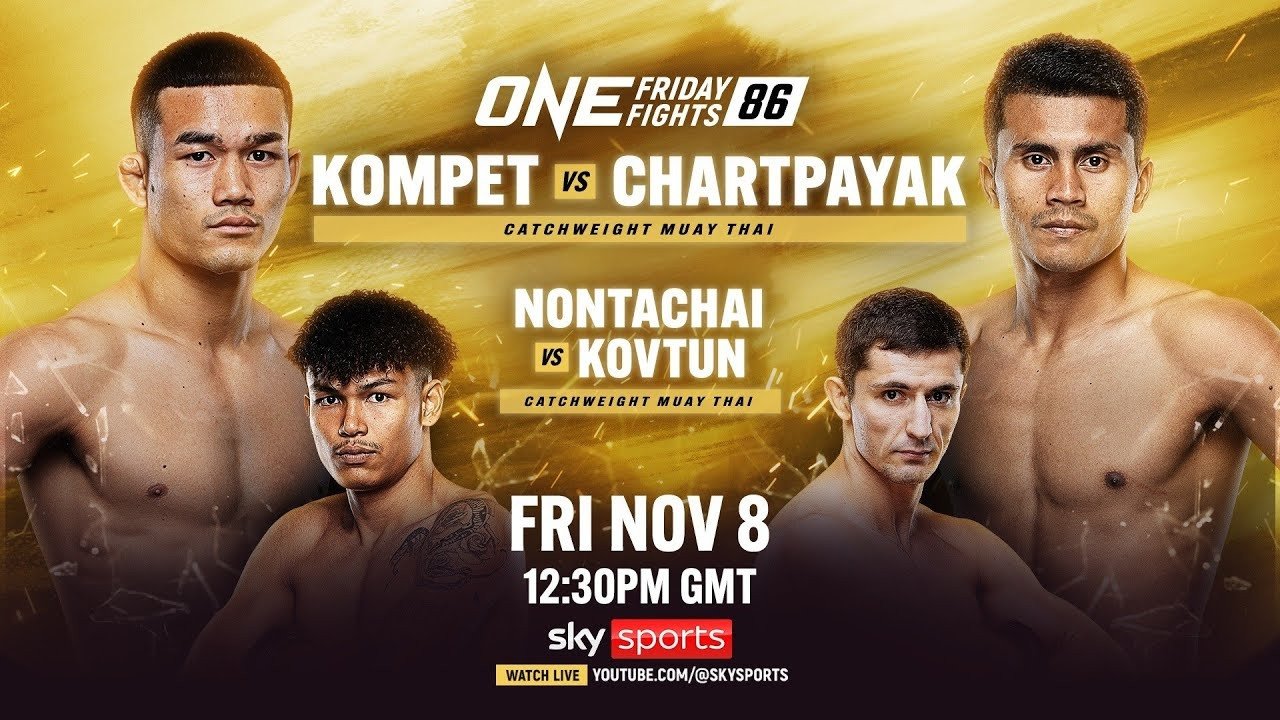 Backdrop for ONE Friday Fights 86: Kompet vs. Chartpayak
