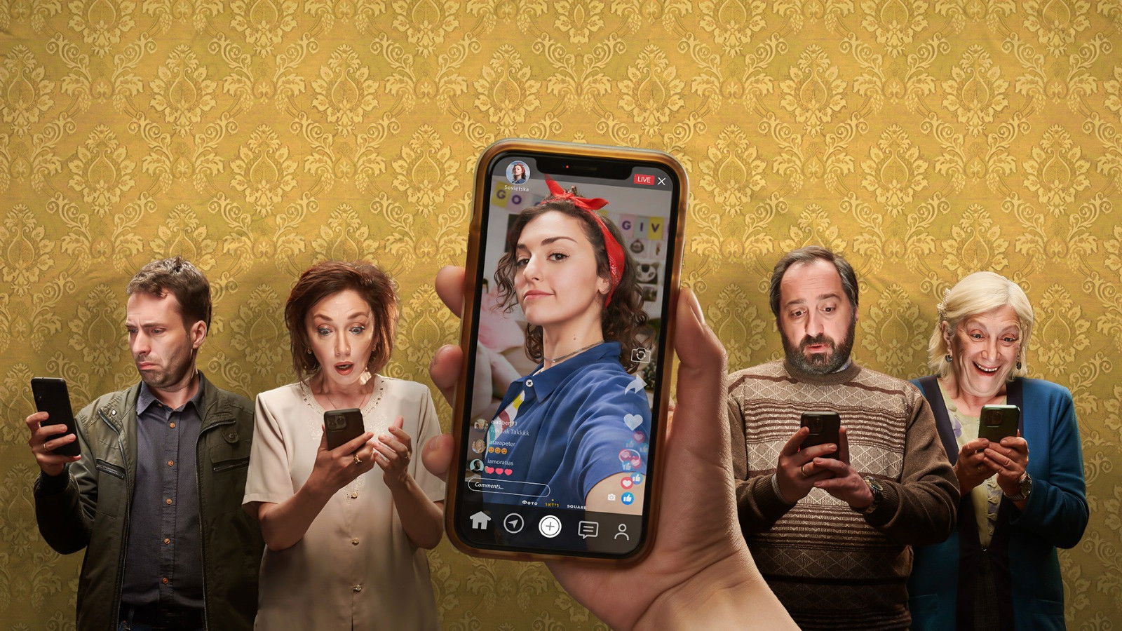 Backdrop for Sovietska