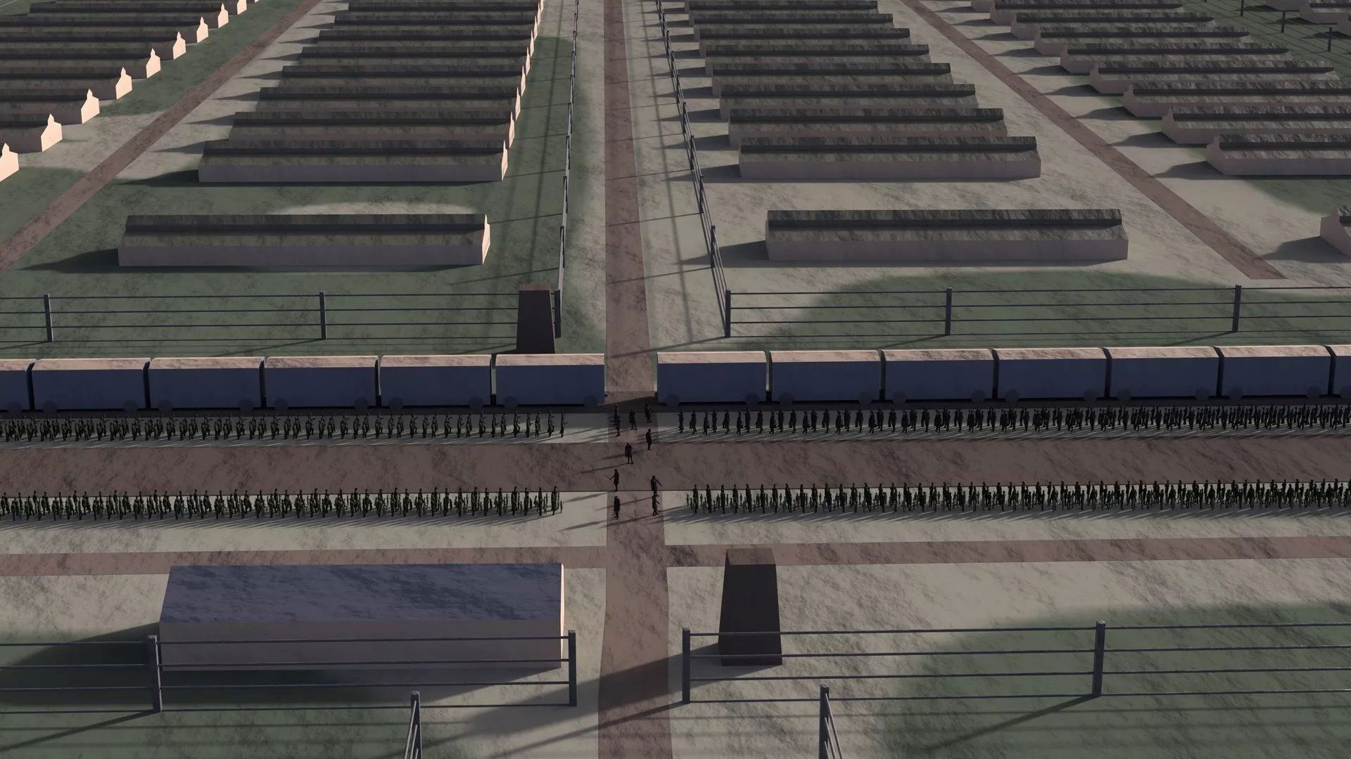 Backdrop for Auschwitz: The Hidden Traces