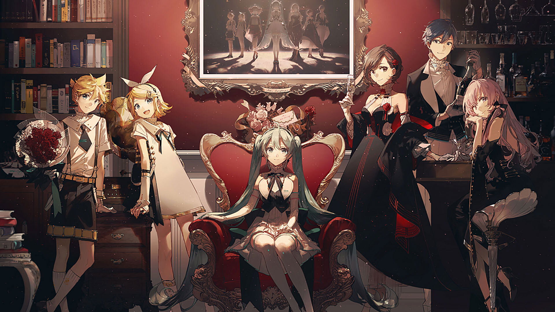 Backdrop for Hatsune Miku Symphony 2018-2019 Orchestral Live