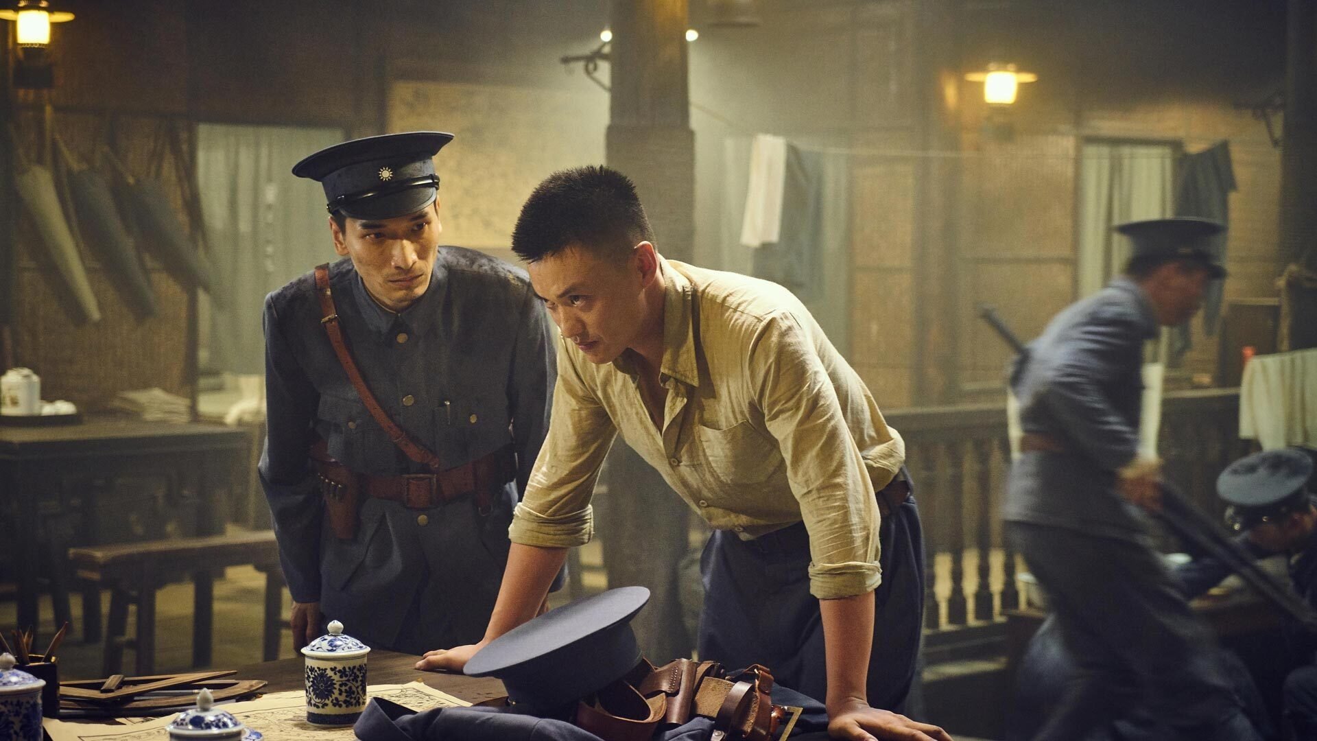 Backdrop for The Founding of an Army