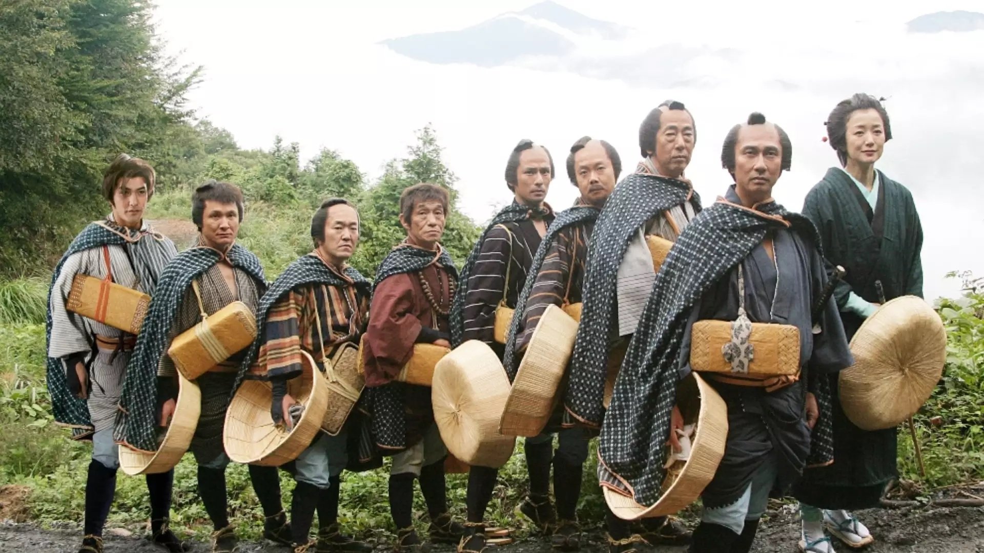 Backdrop for Samurai Gangsters