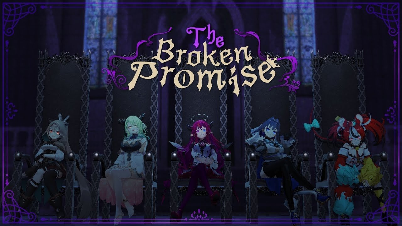 Backdrop for The Broken Promise Hololive English -Promise- 1st Anniversary Musical