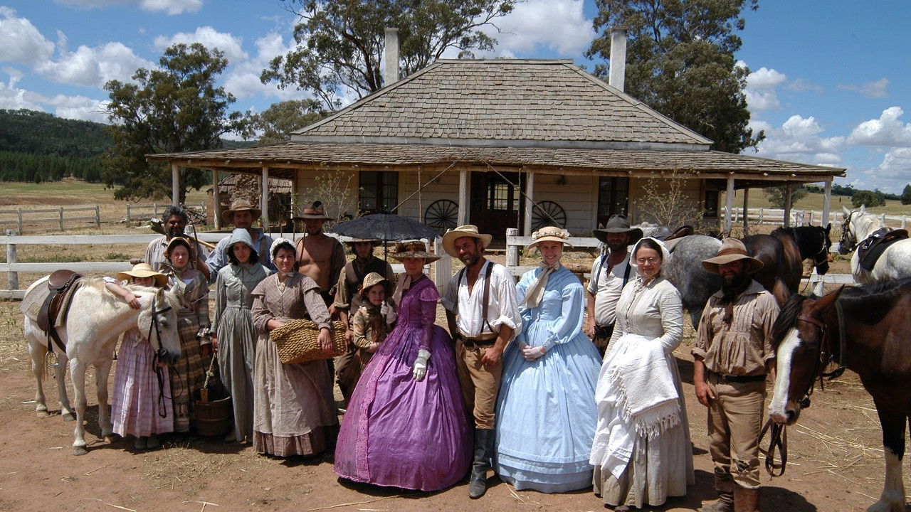 Backdrop for Outback House