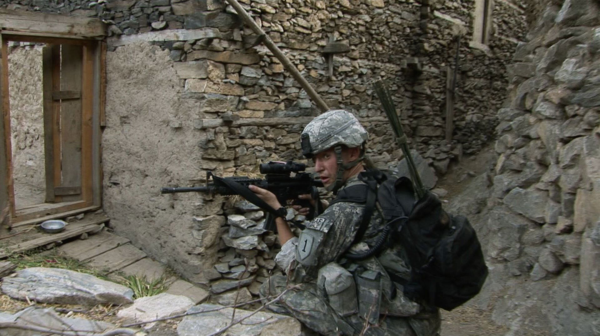 Backdrop for Korengal