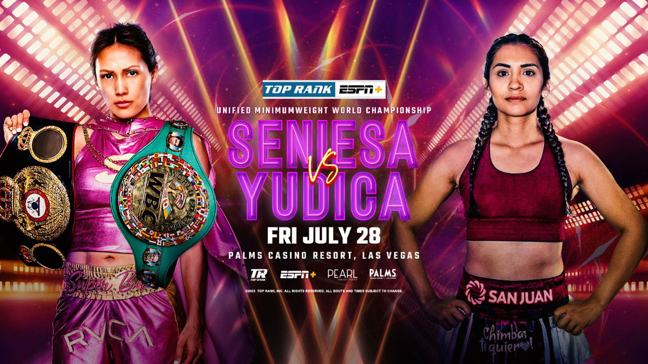 Backdrop for Seniesa Estrada vs. Leonela Yudica
