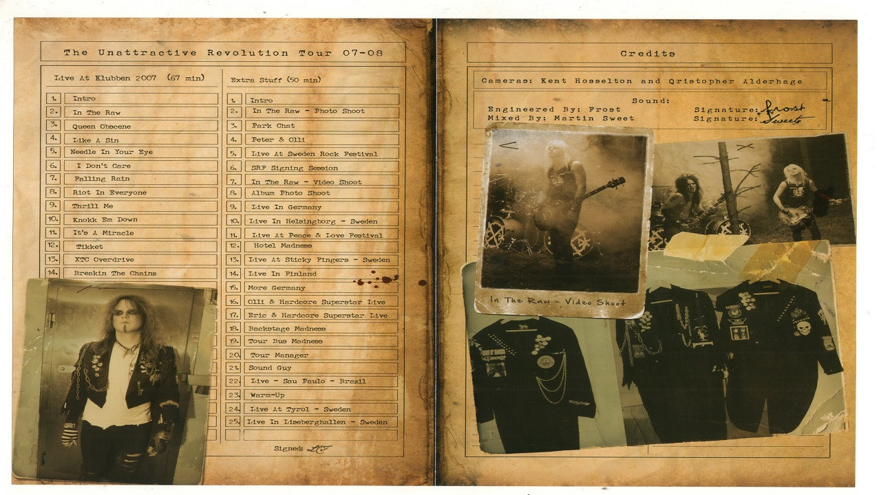 Backdrop for Crashdïet - The Unattractive Revolution Tour 07-08