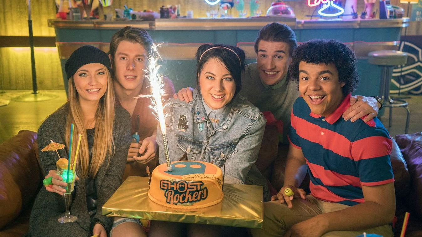 Backdrop for Ghost Rockers: On Tour