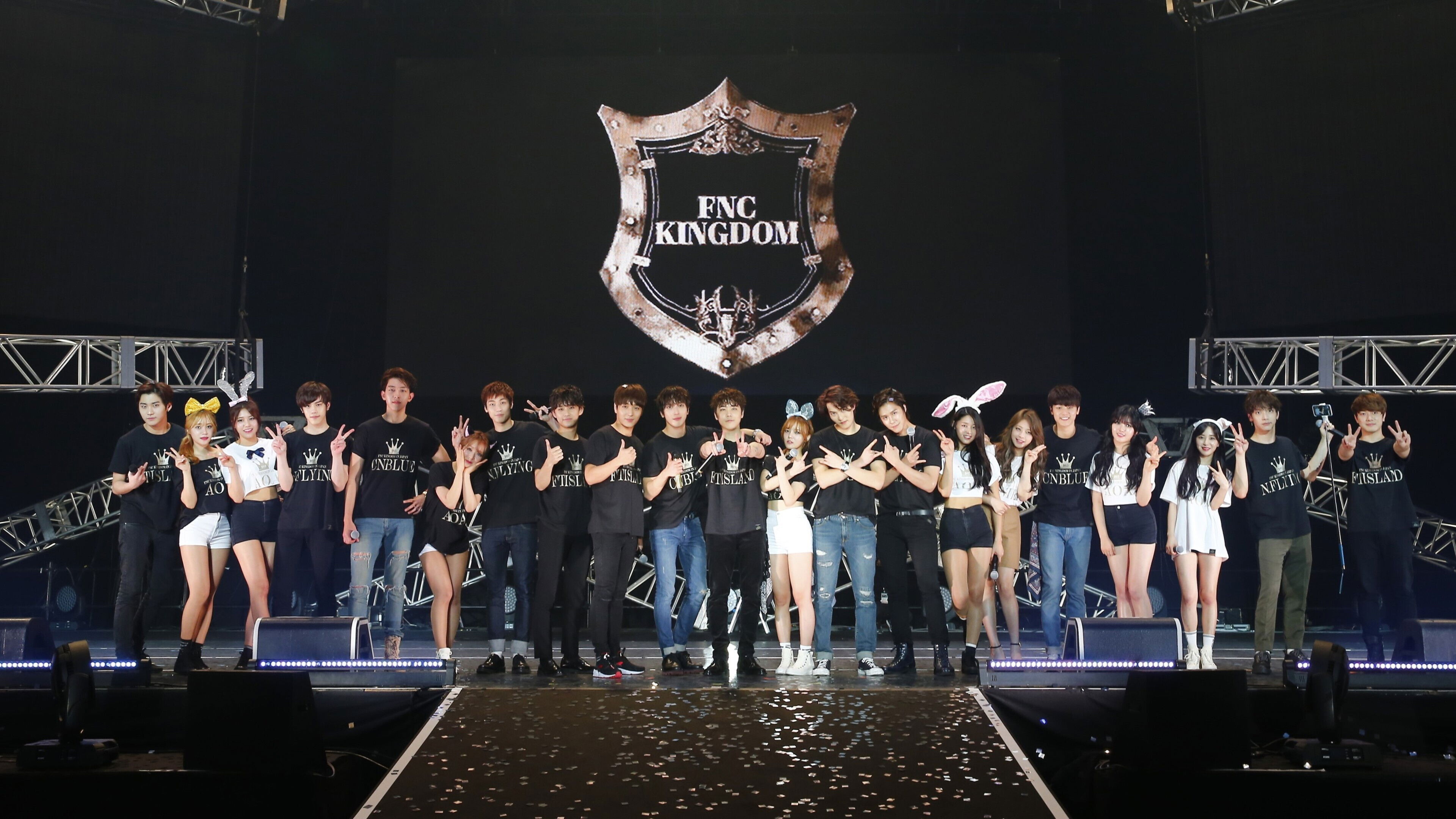 Backdrop for 2015 FNC KINGDOM