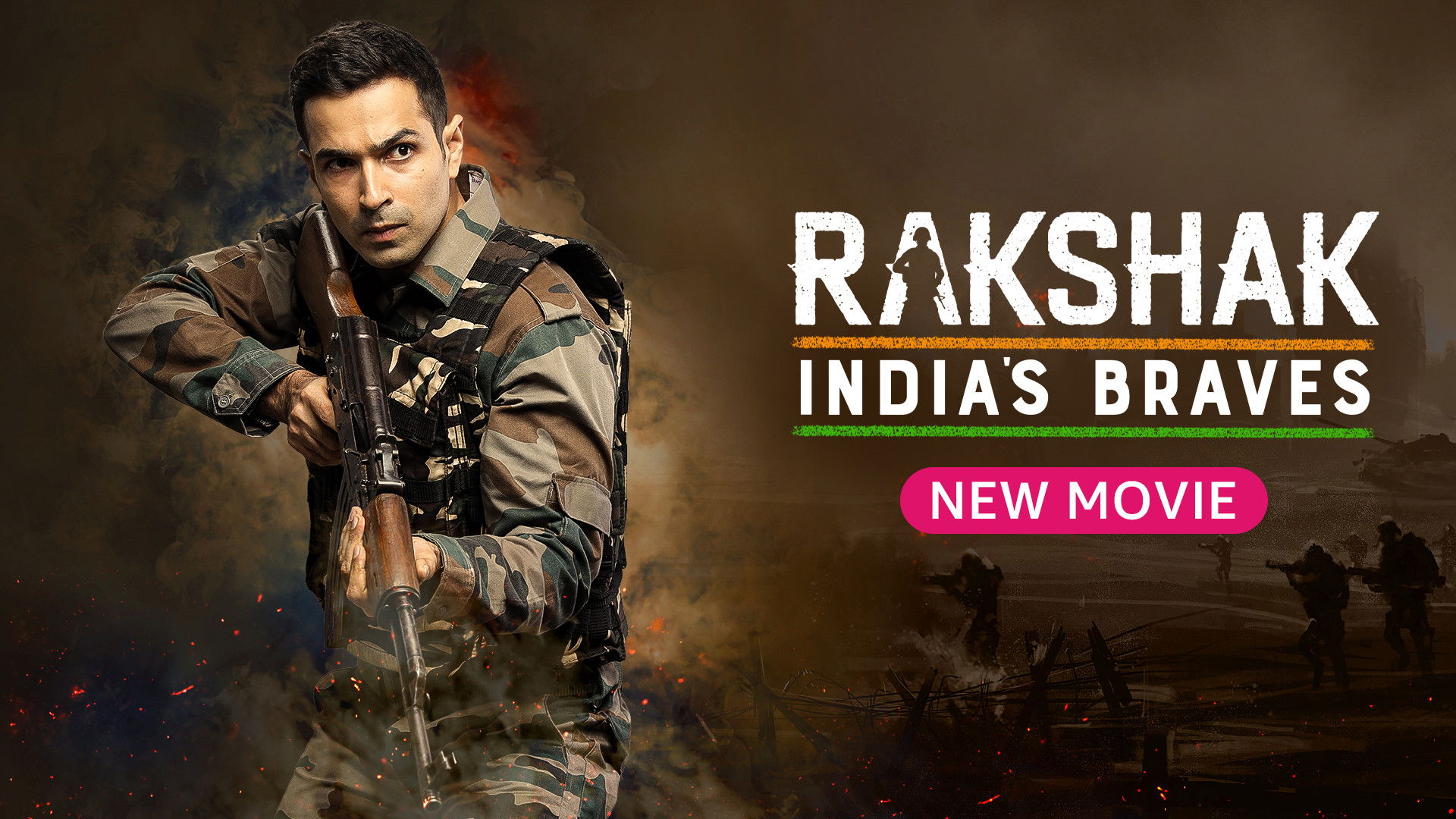 Backdrop for Rakshak - India's Braves