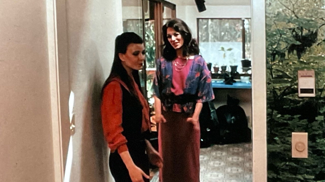 Backdrop for A French Maid in San Francisco